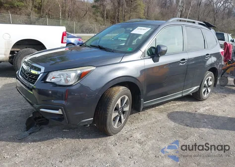 2017 Subaru Forester 2.5I Premium from USA, damaged, VIN JF2SJAEC6HH410850